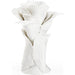 Chelsea Flower by Chelsea House in matte white. Made from ceramic in a cottage & farmhouse style.