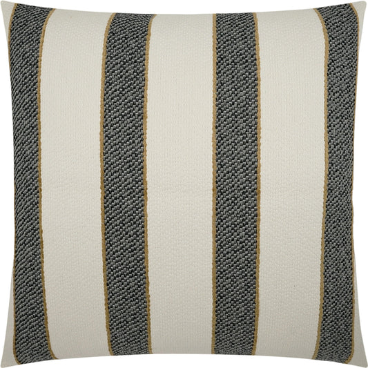 Fineman Pillow by DV Kap Home in ivory. Made from 80.36% cotton, 15.46% uv polyester, 4.18% rayon in a modern style.