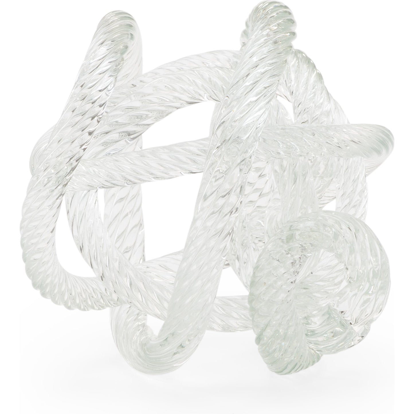001 SR-836919 | Primary Silo | Love Knot by Chelsea House in clear. Made from glass in a coastal style.