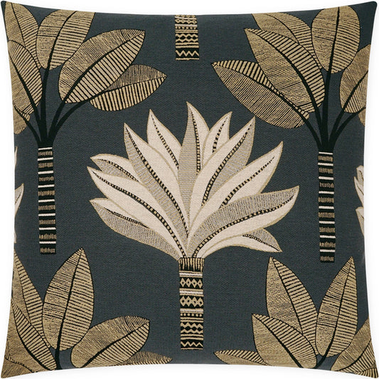 Orman Throw Pillow by DV Kap Home in grey, tan/taupe. Made from 76% polyester, 24% rayon in a modern style.