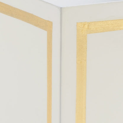 Ibiza Tissue Box by Chelsea House in cream, metallic gold. Made from metal in a transitional style.