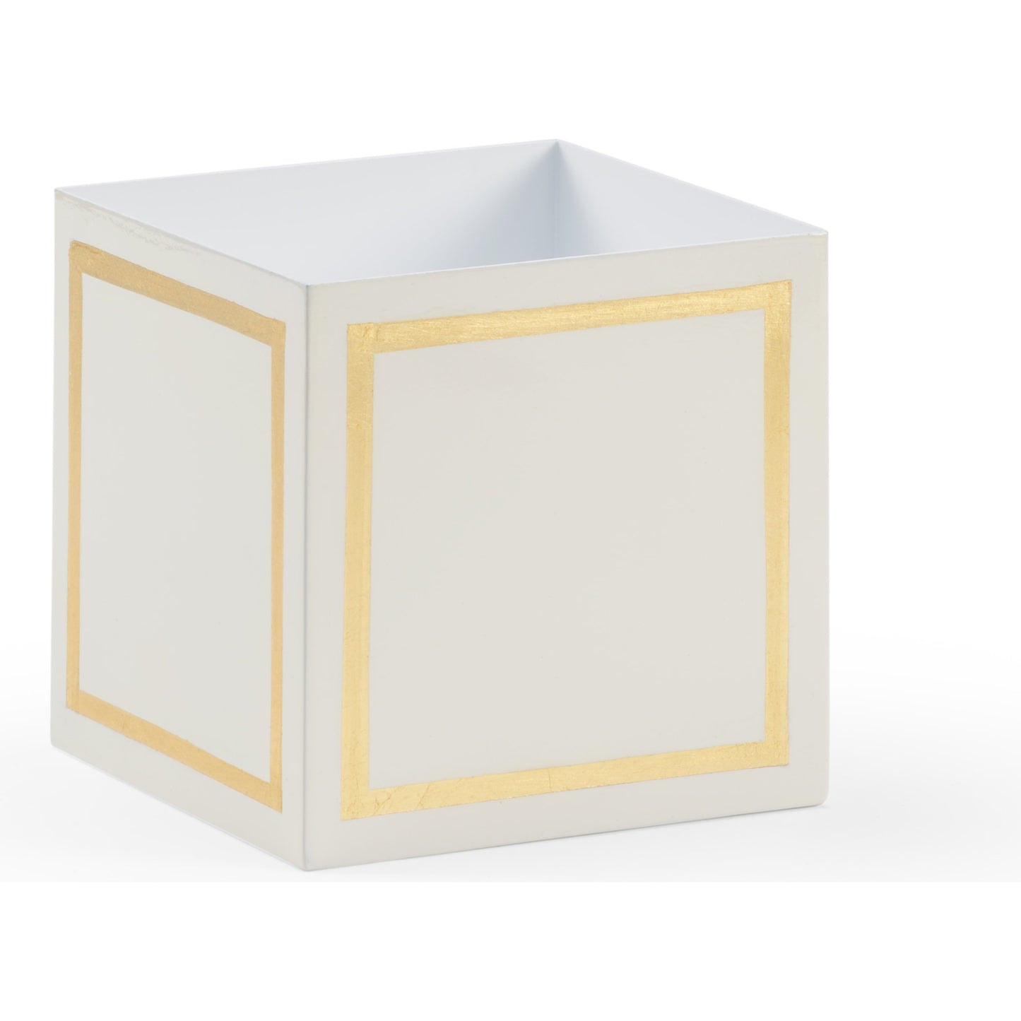 001 SR-836941 | Primary Silo | Ibiza Tissue Box by Chelsea House in cream, metallic gold. Made from metal in a transitional style.