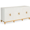 White, Gold Leaf