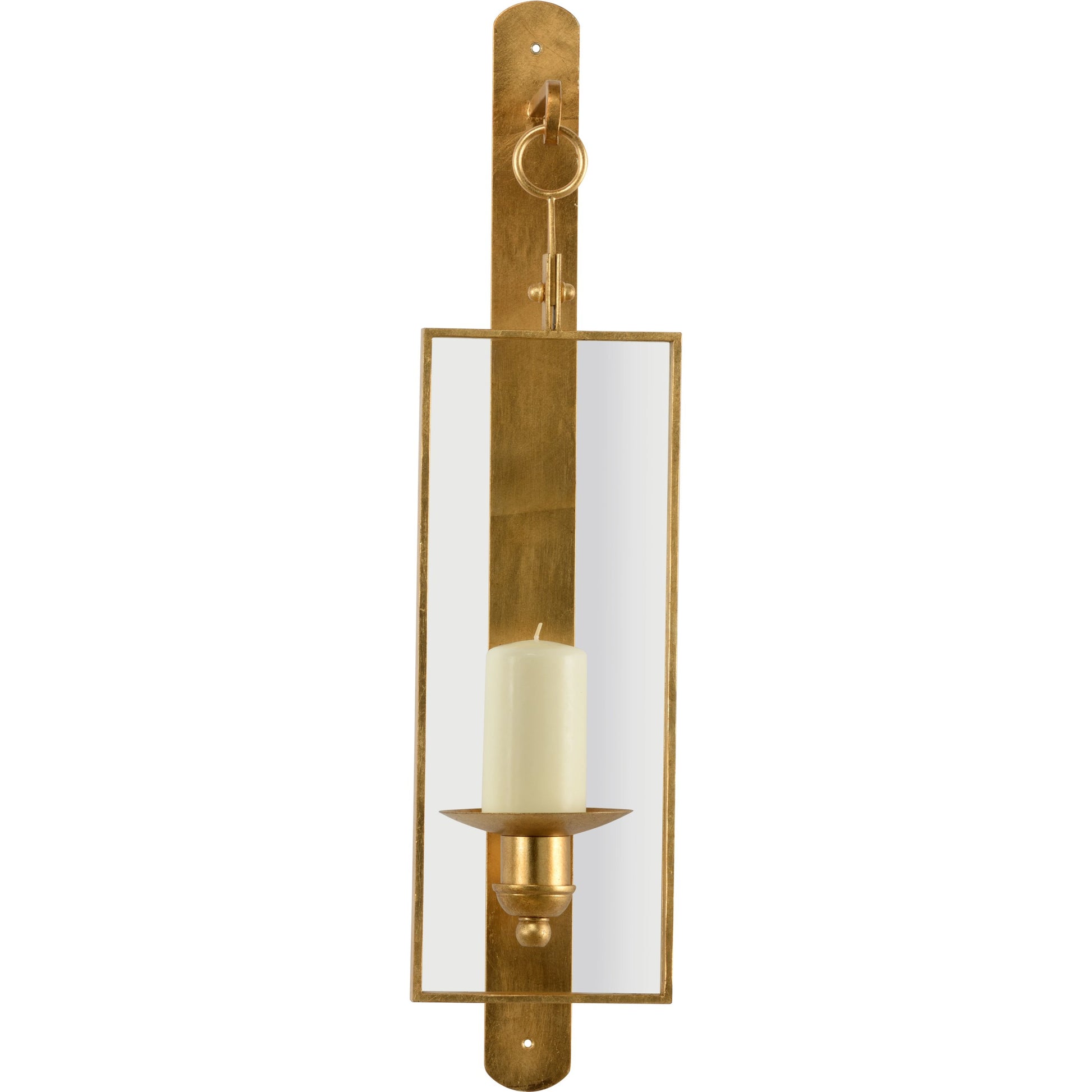 Belk Sconce by Chelsea House. Made from metal, glass in a rustic style.