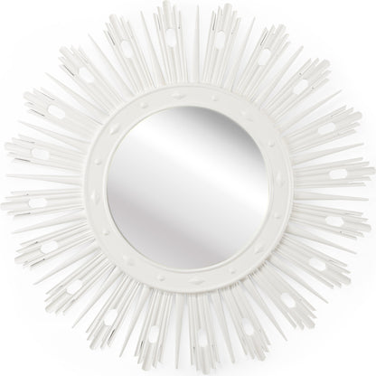 Wasden Mirror by Chelsea House in antique gold leaf, plain. Made from composite, mirror in a transitional style.