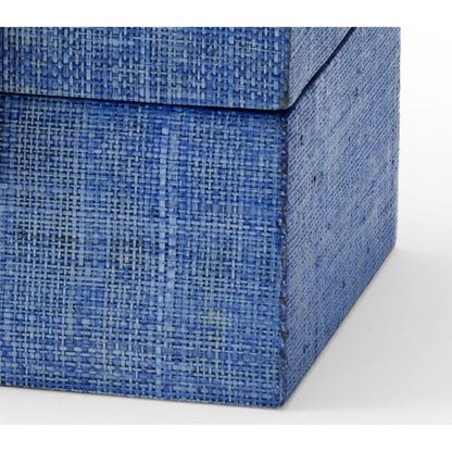Raffia Boxes by Chelsea House. Made from unique in a transitional style.