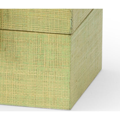 Raffia Boxes by Chelsea House. Made from unique in a transitional style.