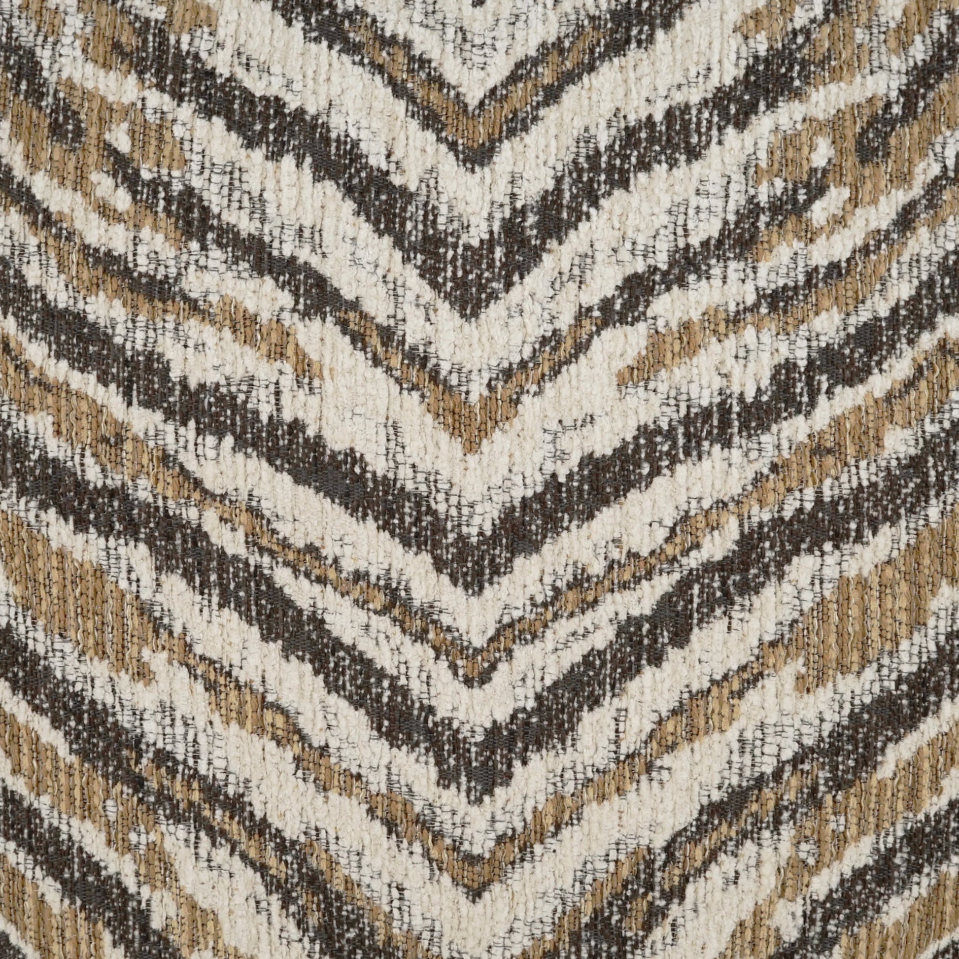 Tikeri Throw Pillow by DV Kap Home in tan/taupe. Made from 28.16% cotton, 21.86% rayon, 17.78% polyester, 11.93% olefin, 11.67% uv polyester, 18.40% pcr polyester in a modern style.