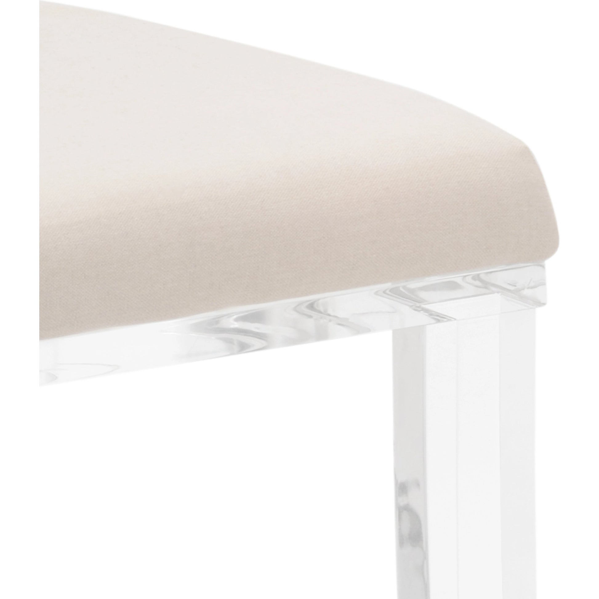 Regency Hall Chair by Chelsea House. Made from acrylic/muslin in a modern style.