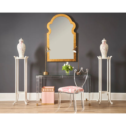 Regency Hall Chair by Chelsea House. Made from acrylic/muslin in a modern style.