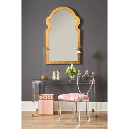 Regency Hall Chair by Chelsea House. Made from acrylic/muslin in a modern style.