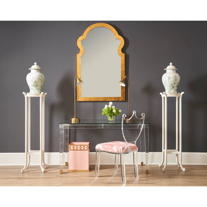 Regency Hall Chair by Chelsea House. Made from acrylic/muslin in a modern style.
