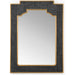 Yangon Mirror by Chelsea House. Made from raffia, wood, mirror in a transitional style.