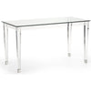 Clear, Beveled, Polished Nickel