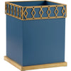 Blue, Metallic Gold