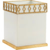White, Metallic Gold