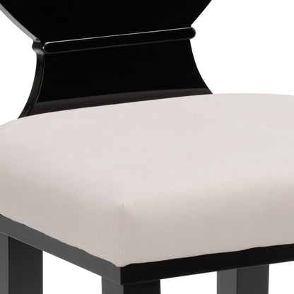 Regency Hall Chair by Chelsea House. Made from acrylic/muslin in a modern style.