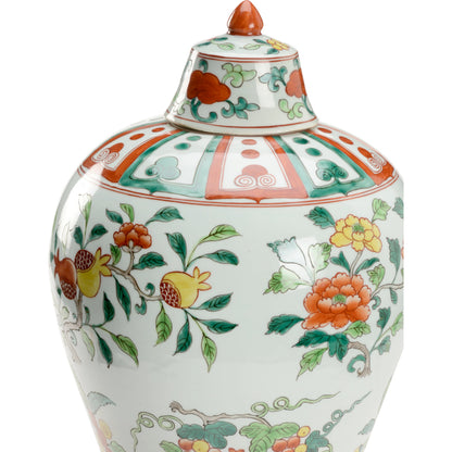 Gainborough Vase by Chelsea House in handpainted. Made from ceramic in a transitional style.