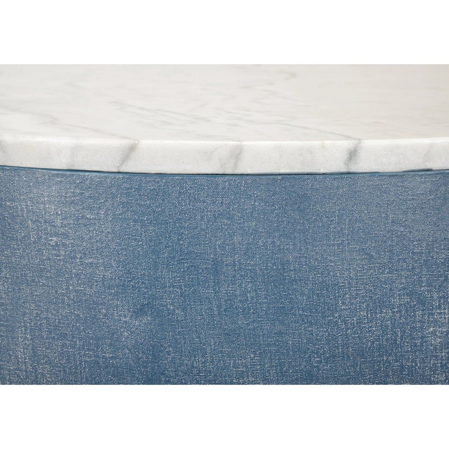 003 SI-2105476 | Closeup | Aqueduct Cocktail Table by Chelsea House in natural white, blue, antique & gold leaf. Made from unique in a modern style.