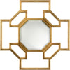 Antique Gold Leaf, Clear, Beveled