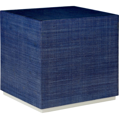 Captiva Bunching Table by Chelsea House. Made from raffia on wood/tempered glass in a modern style.