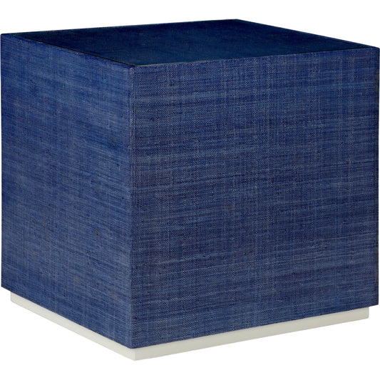 Captiva Bunching Table by Chelsea House. Made from raffia on wood/tempered glass in a modern style.