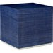 Captiva Bunching Table by Chelsea House. Made from raffia on wood/tempered glass in a modern style.