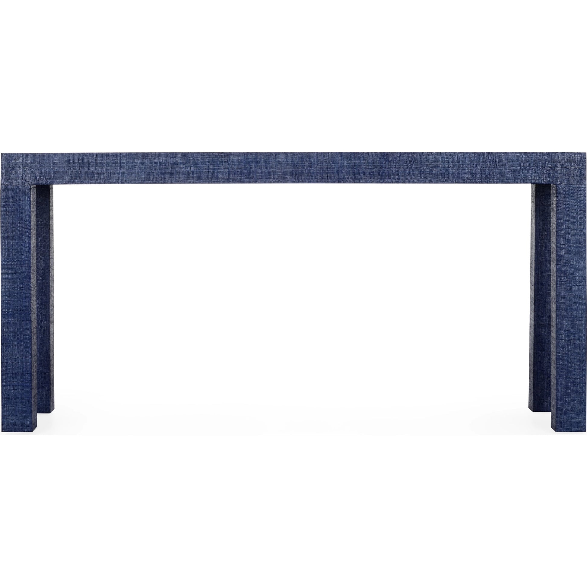 Sanibel Console by Chelsea House. Made from raffia/wood in a modern style.