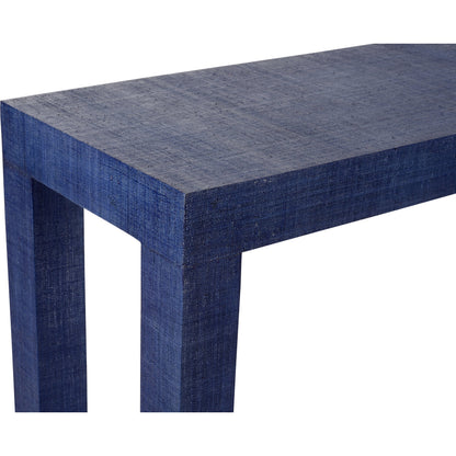 Sanibel Console by Chelsea House. Made from raffia/wood in a modern style.