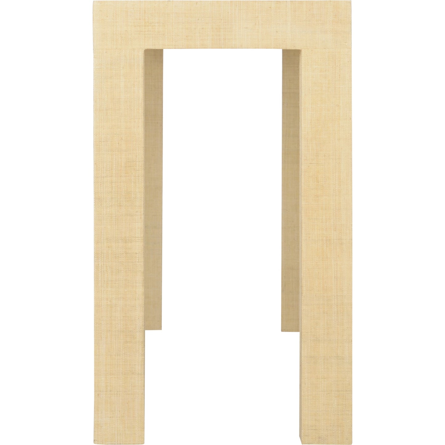 006 SI-2105501 | Additional Silo | Sanibel Console by Chelsea House. Made from raffia/wood in a modern style.