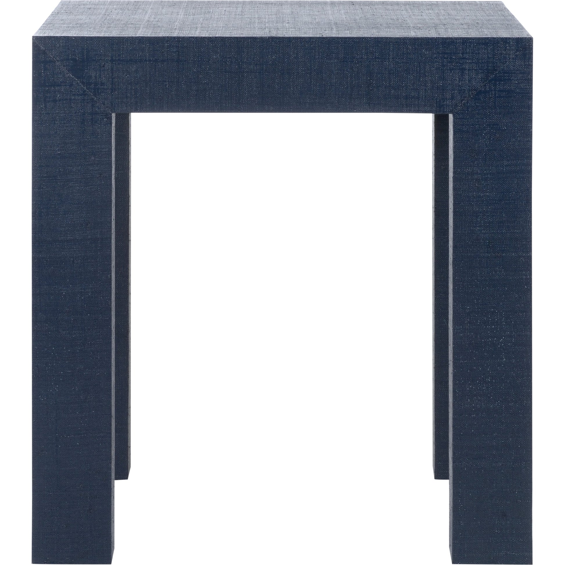 Sanibel Side Table by Chelsea House. Made from raffia on wood in a modern style.