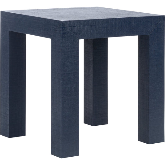 Sanibel Side Table by Chelsea House. Made from raffia on wood in a modern style.