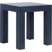 Sanibel Side Table by Chelsea House. Made from raffia on wood in a modern style.