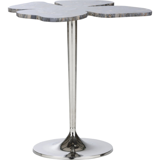 Petal Side Table by Chelsea House. Made from stone in a modern style.