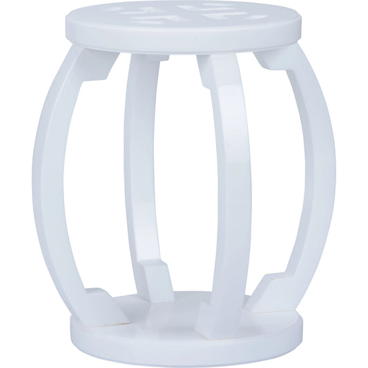 Lucite Garden Stool by Chelsea House. Made from acrylic in a modern style.
