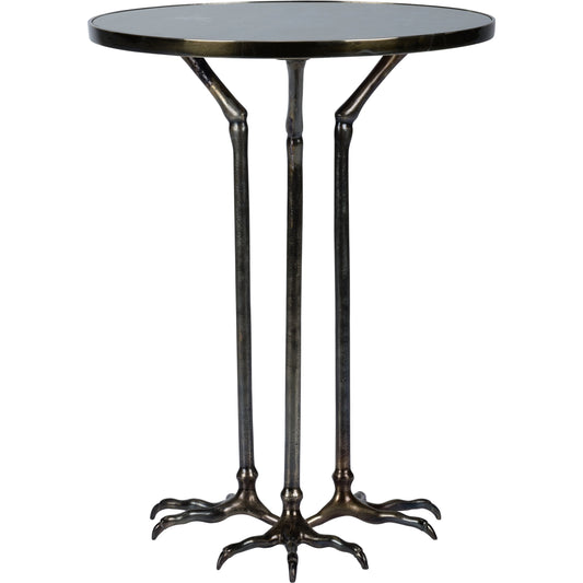Bird Foot Side Table by Chelsea House in gold, green. Made from unique in a modern style.