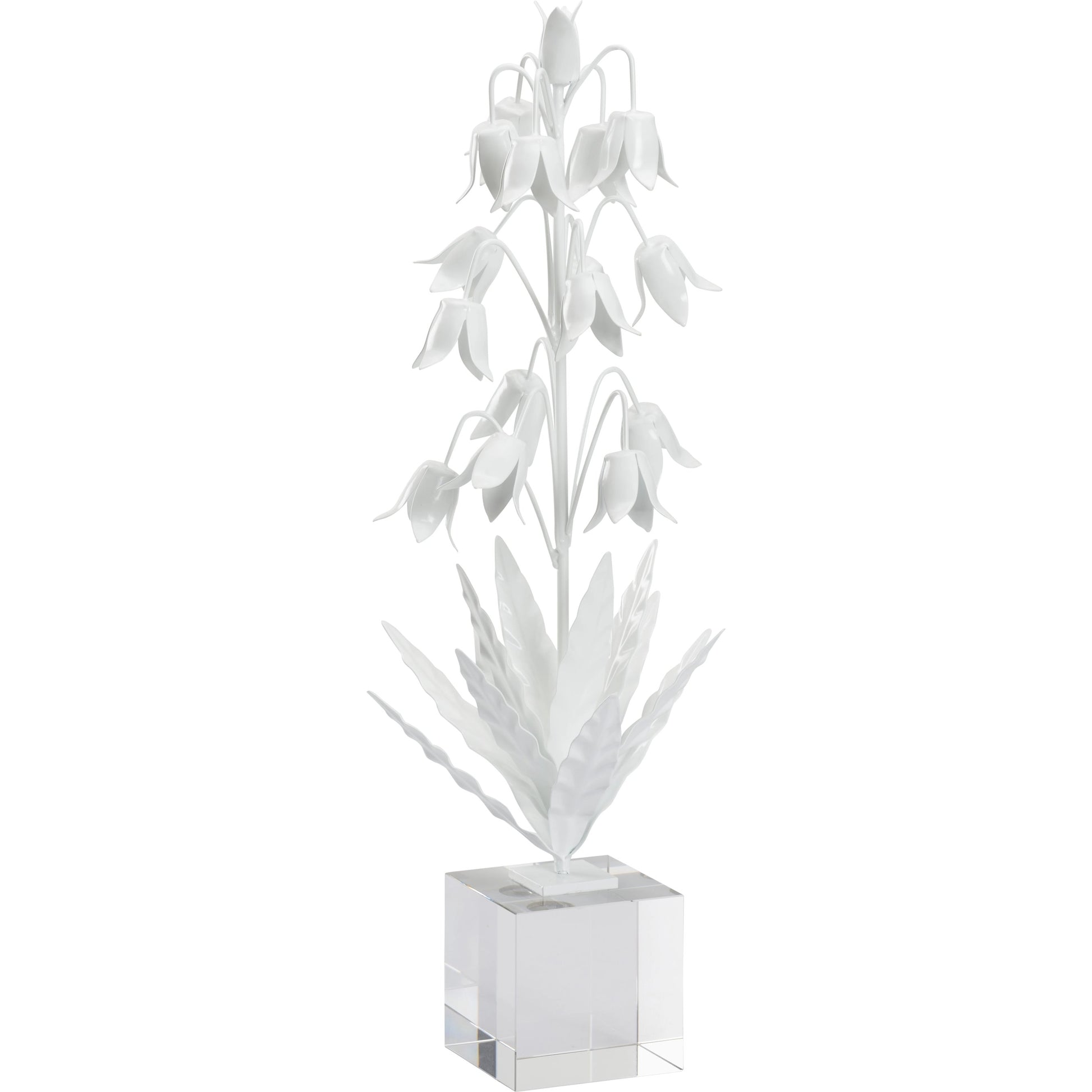 Lily of the Valley by Chelsea House in metallic gold, clear. Made from iron in a modern style.