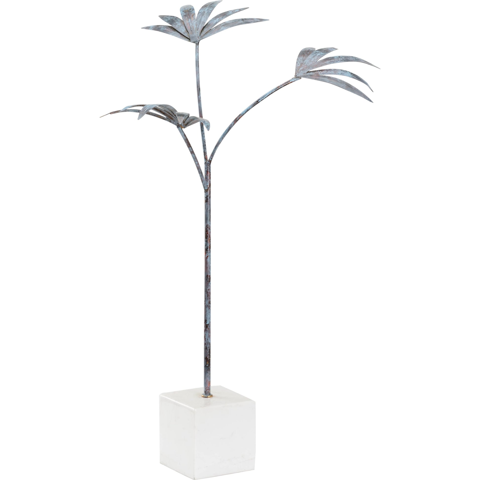 Leaf Sculpture by Chelsea House. Made from iron in a modern style.