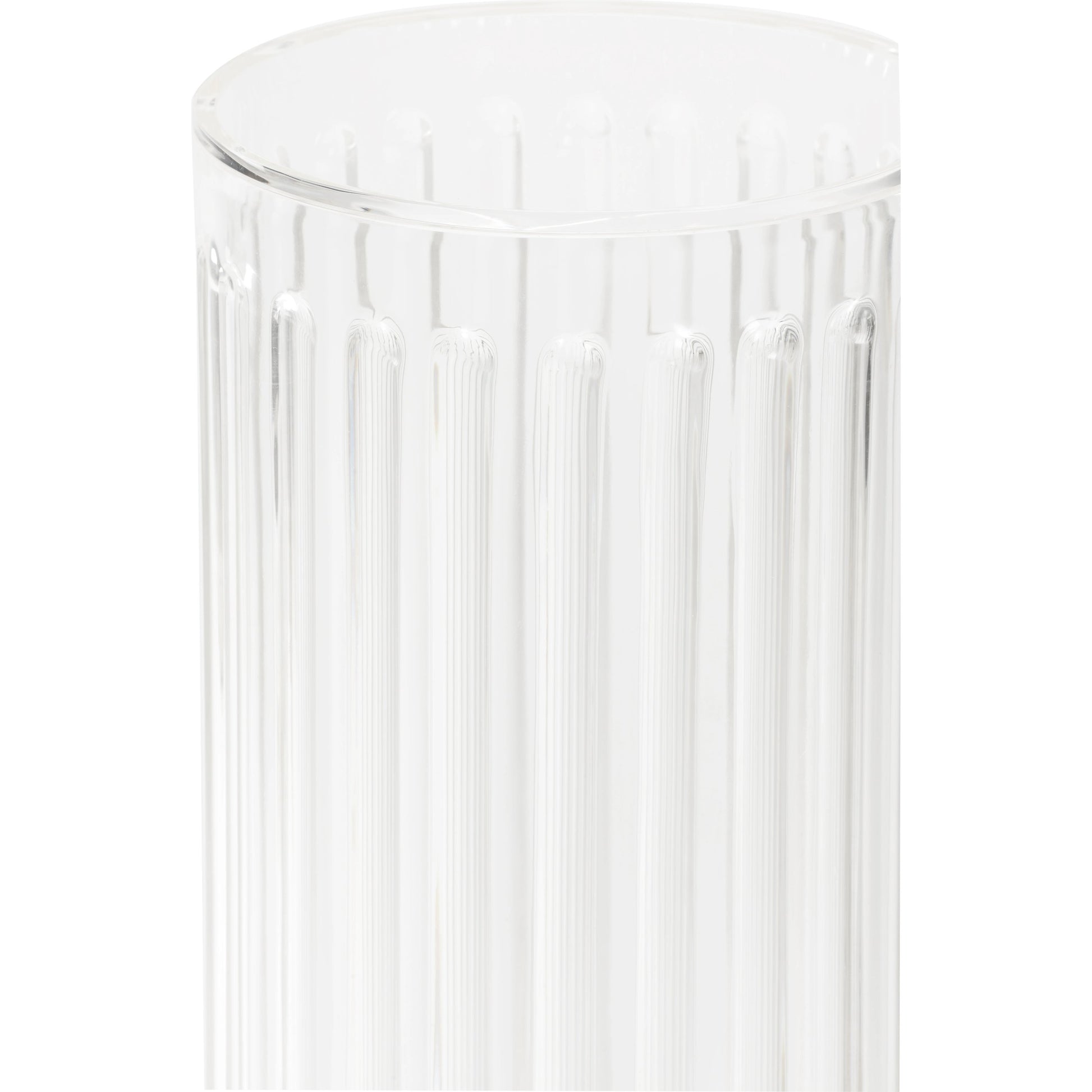Fluted Acrylic Column by Chelsea House in clear. Made from acrylic in a modern style.