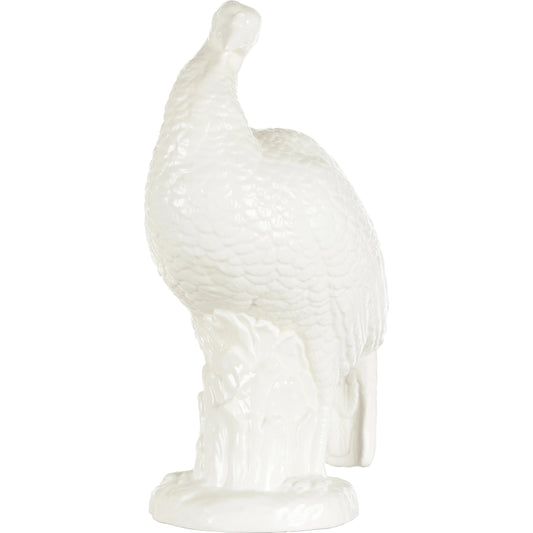 Turkey by Chelsea House in white glaze. Made from ceramic in a modern style.
