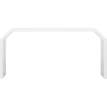 Rhea Console by Chelsea House in glossy white. Made from unique in a transitional style.