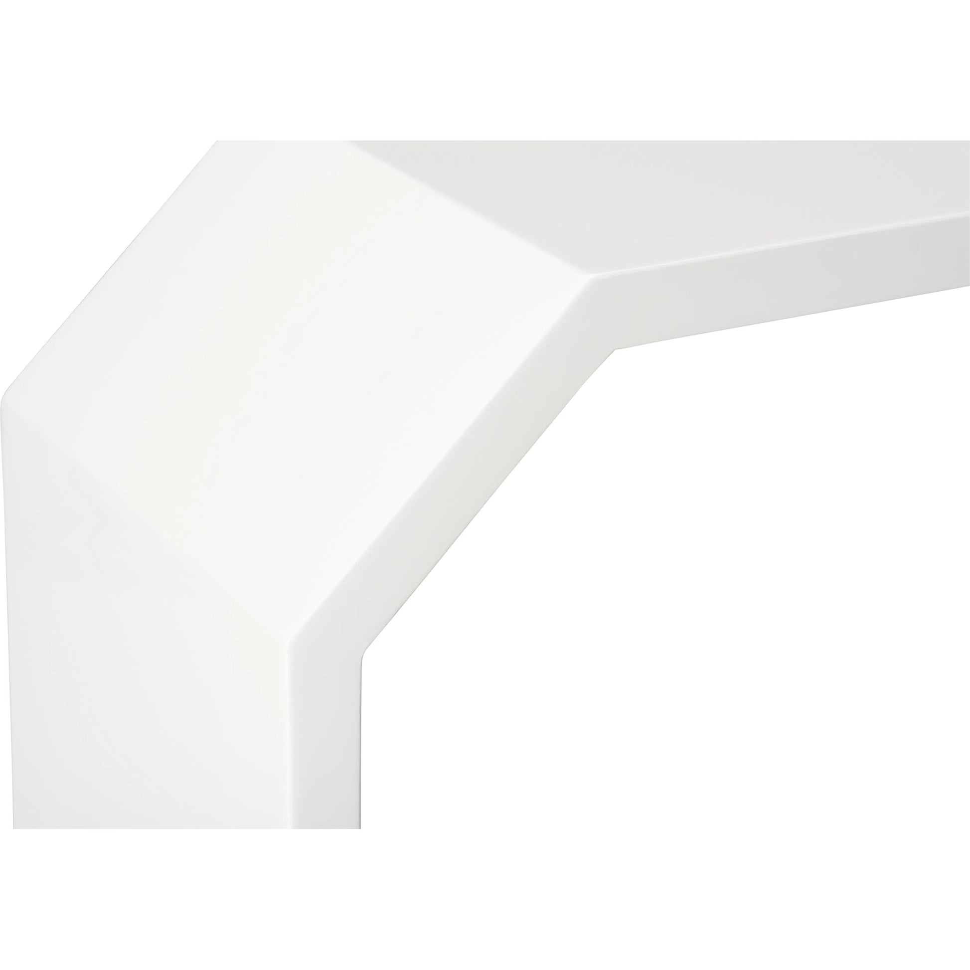 Rhea Console by Chelsea House in glossy white. Made from unique in a transitional style.