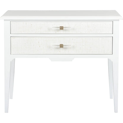 Georgian Lowboy by Chelsea House in white. Made from unique in a modern style.
