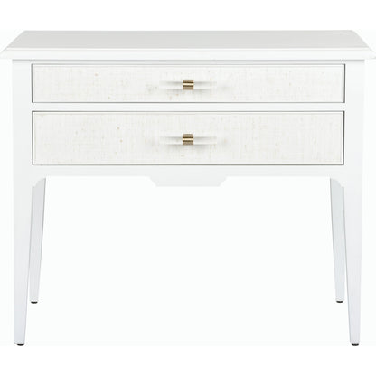 Georgian Lowboy by Chelsea House in white. Made from unique in a modern style.