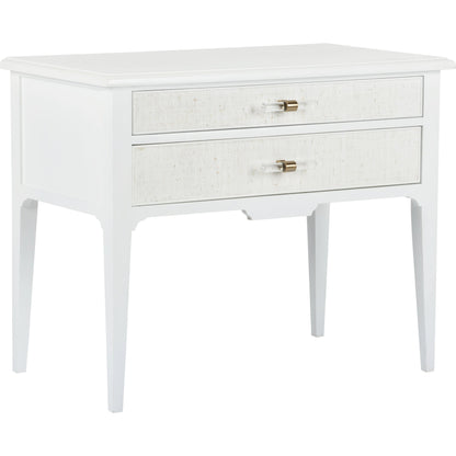 Georgian Lowboy by Chelsea House in white. Made from unique in a modern style.