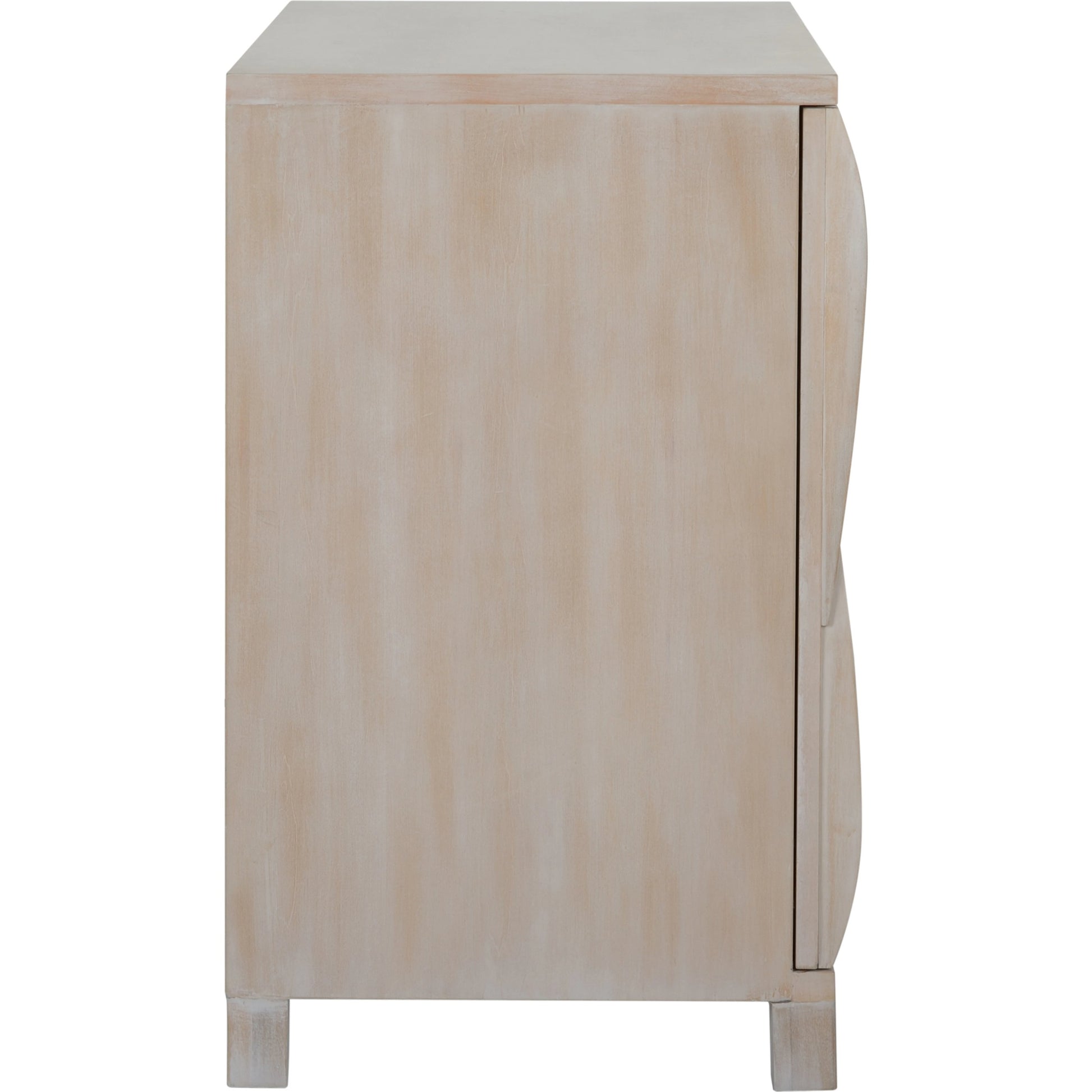 Trujillo Cabinet by Chelsea House in white. Made from wood in a modern style.