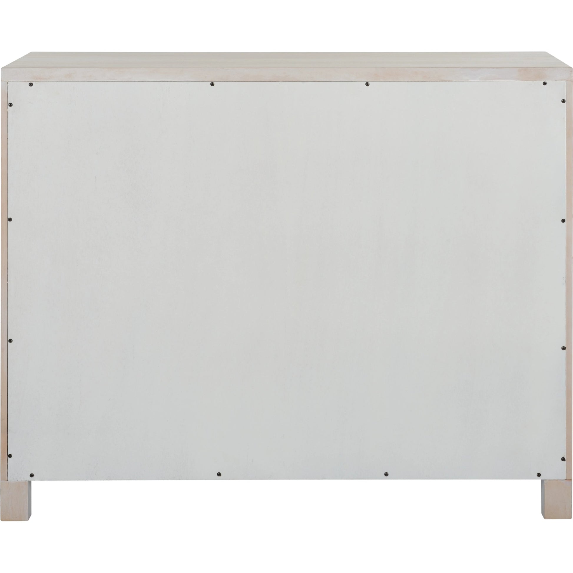 Trujillo Cabinet by Chelsea House in white. Made from wood in a modern style.