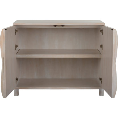 Trujillo Cabinet by Chelsea House in white. Made from wood in a modern style.