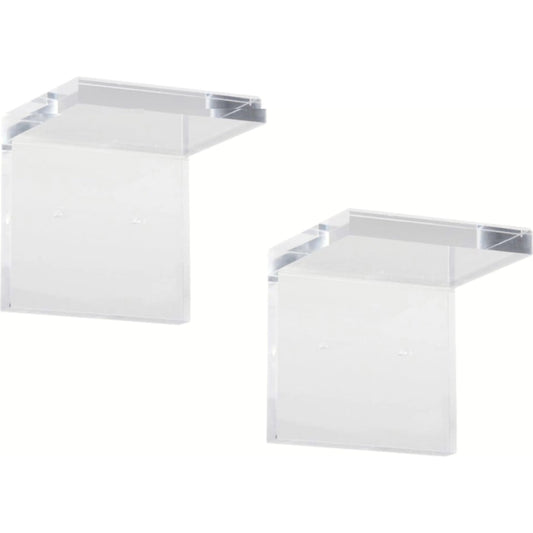 Regency Acrylic Bracket (Set of 2) by Chelsea House in clear. Made from unique in a transitional style.