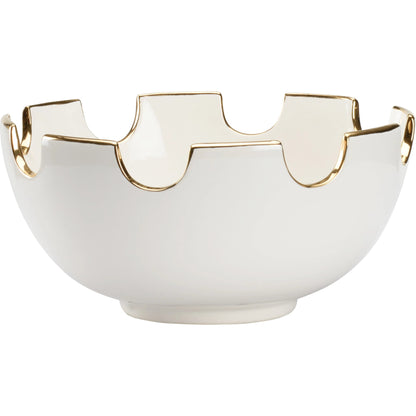 Classic Bowl by Chelsea House. Made from unique in a transitional style.